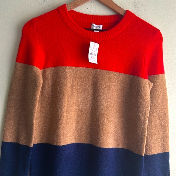 NWT J Crew Super Soft Crew Neck Wool Blend Sweater - Picture 2 of 6